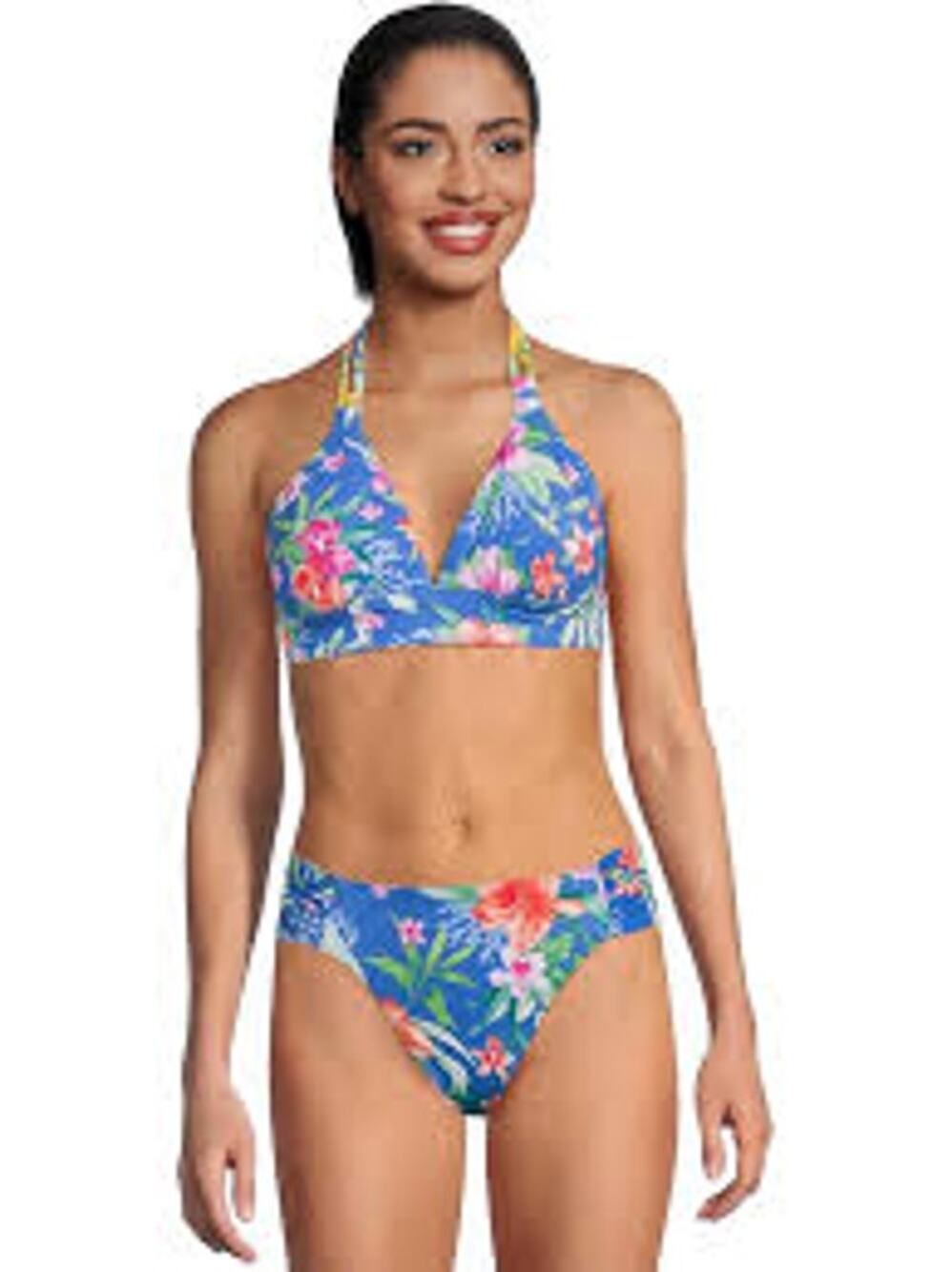 Tommy Bahama Multi MEDIUM Isola Vita Reversible Halter Top / Hipster Bottom SET